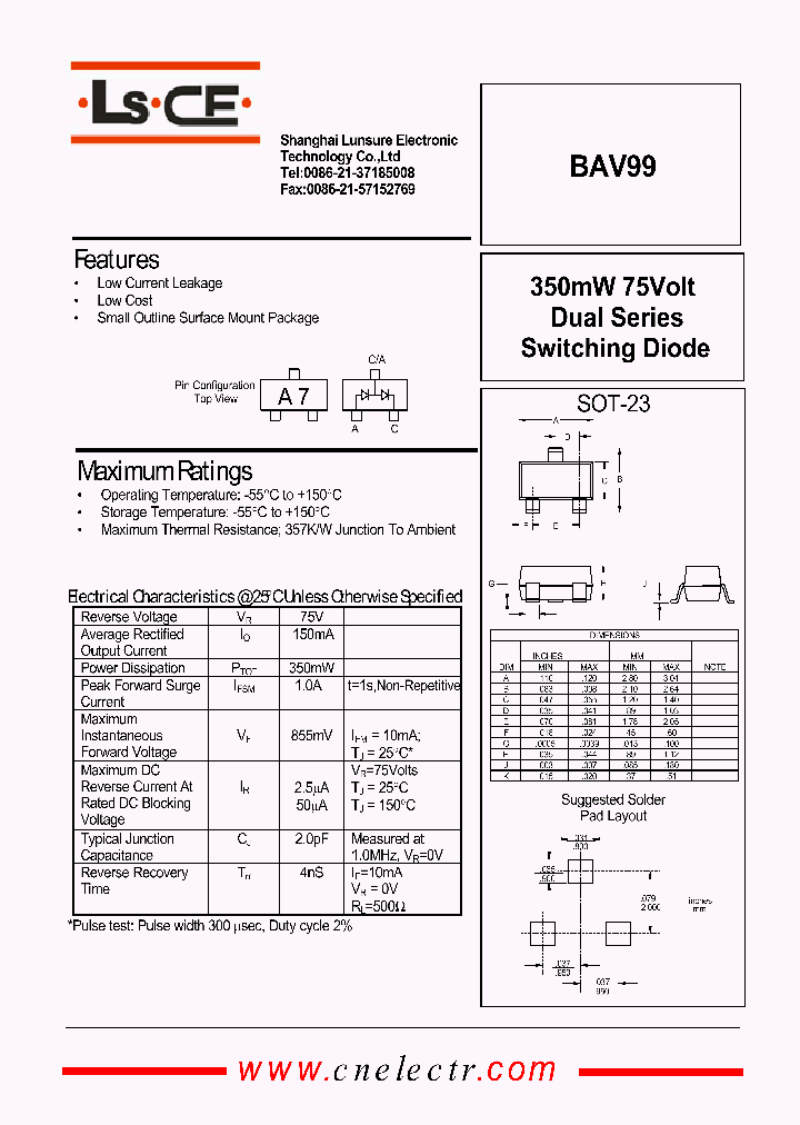 BAV99_4506632.PDF Datasheet