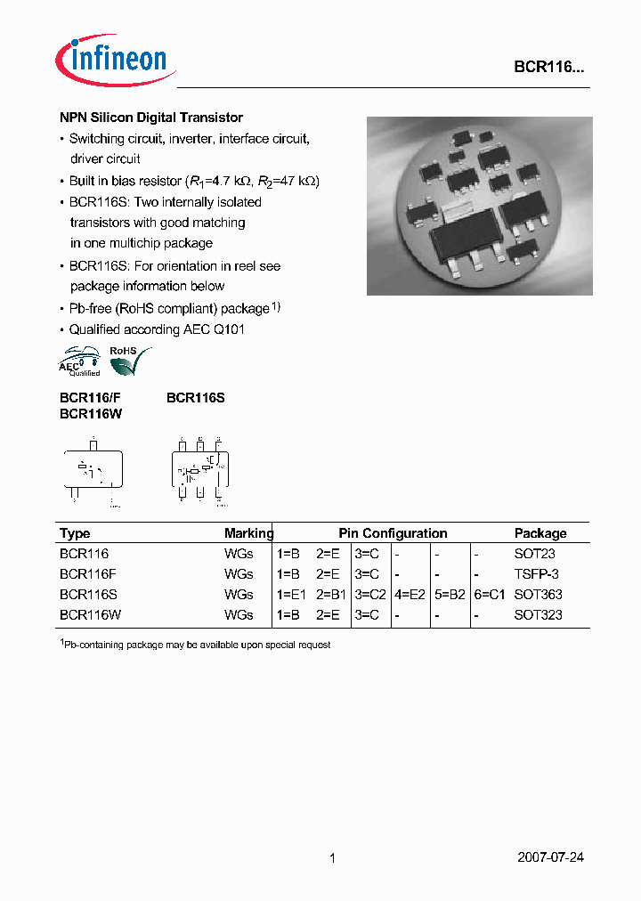 BCR116S_4912784.PDF Datasheet