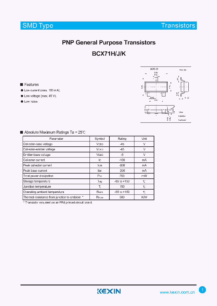 BCX71H_4296304.PDF Datasheet