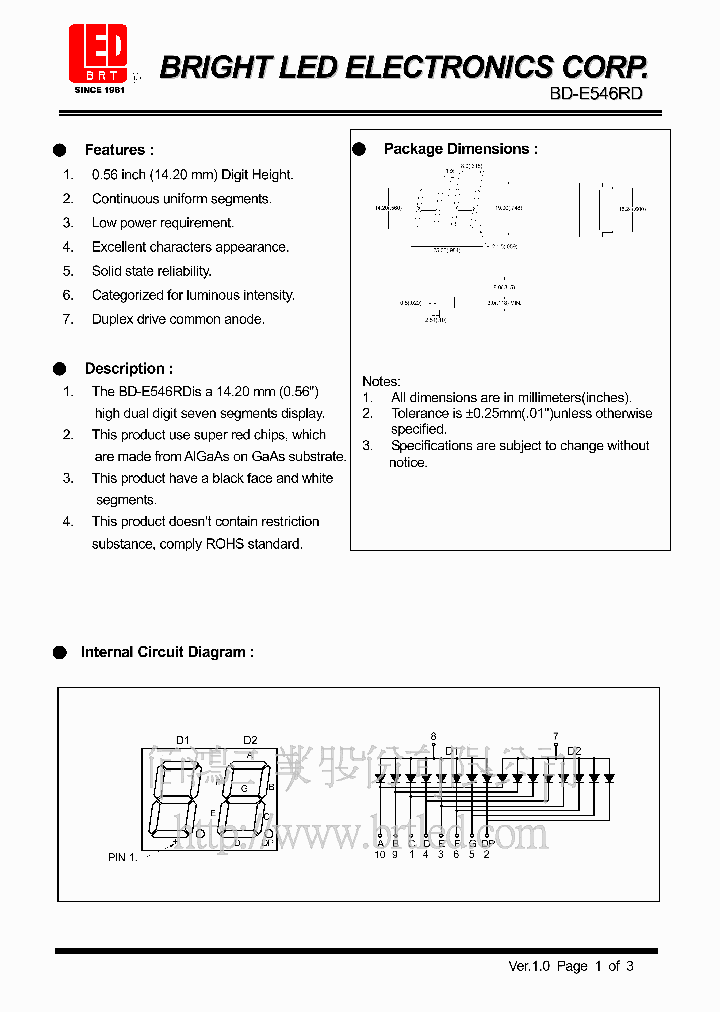 BD-E546RD_4793775.PDF Datasheet