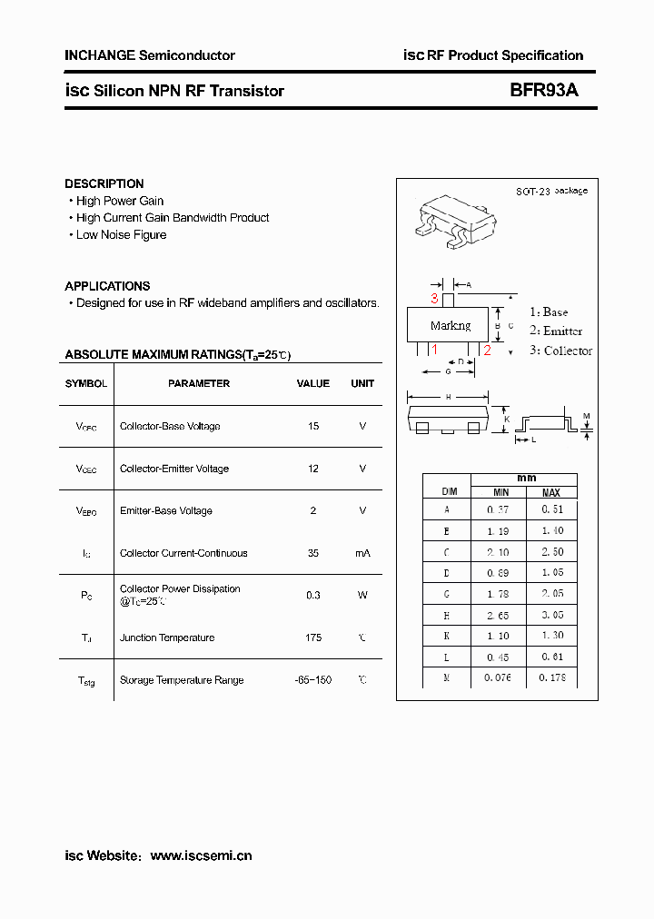 BFR93A_4322162.PDF Datasheet