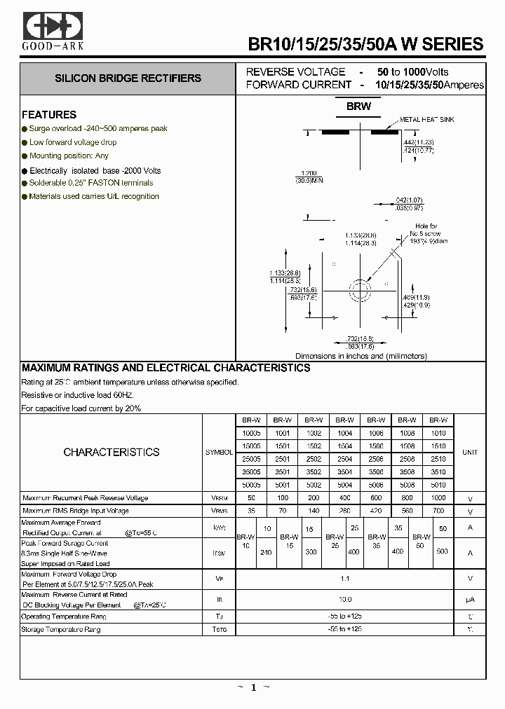 BR-W2510_4795042.PDF Datasheet