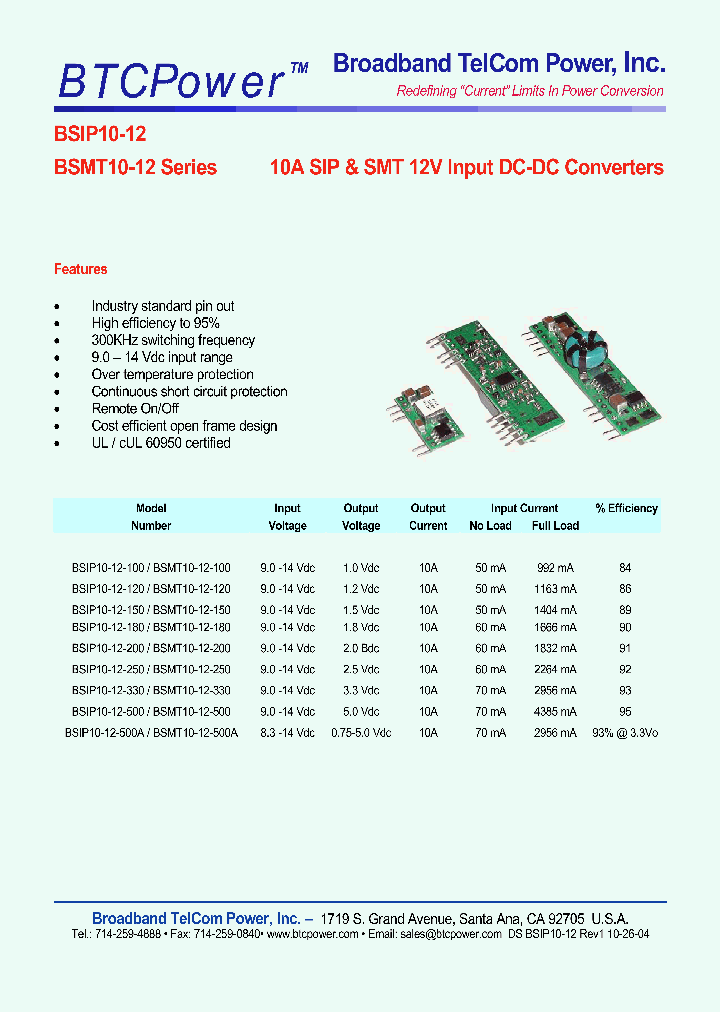 BSIP10-12_4300743.PDF Datasheet