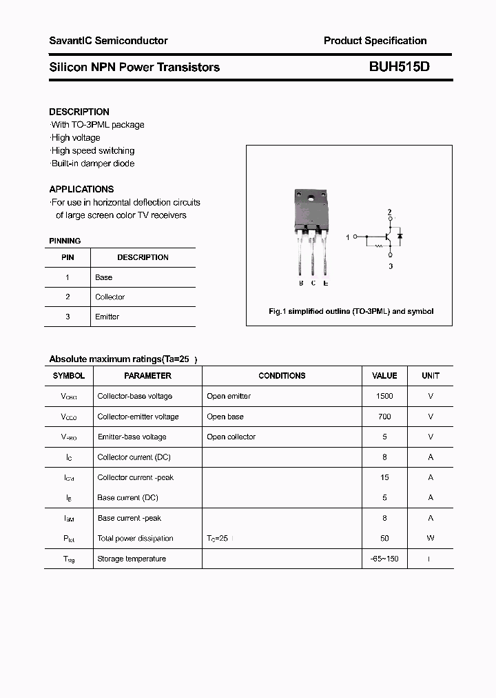 BUH515D_4397485.PDF Datasheet