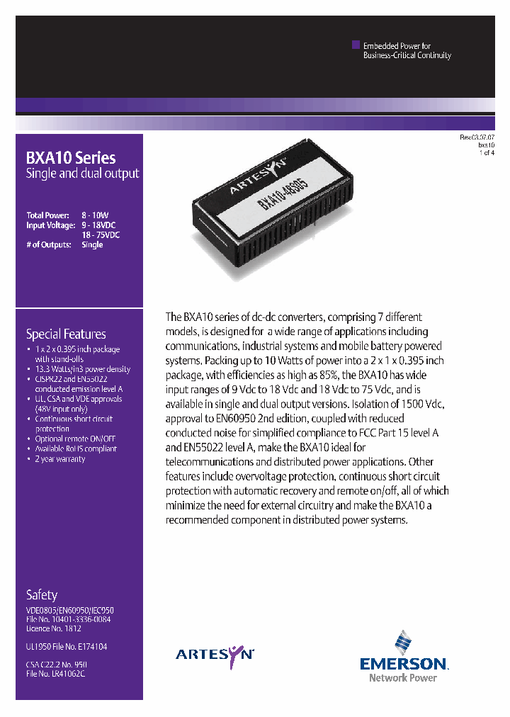 BXA10-12D05J_4310485.PDF Datasheet