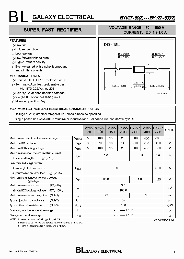BYV27-200_4230908.PDF Datasheet