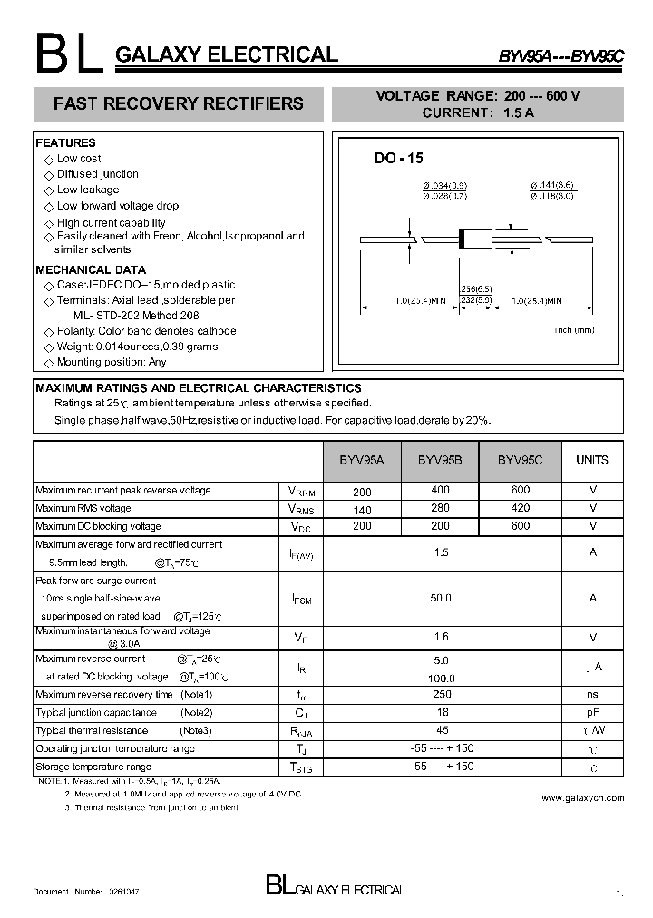 BYV95A_4168147.PDF Datasheet