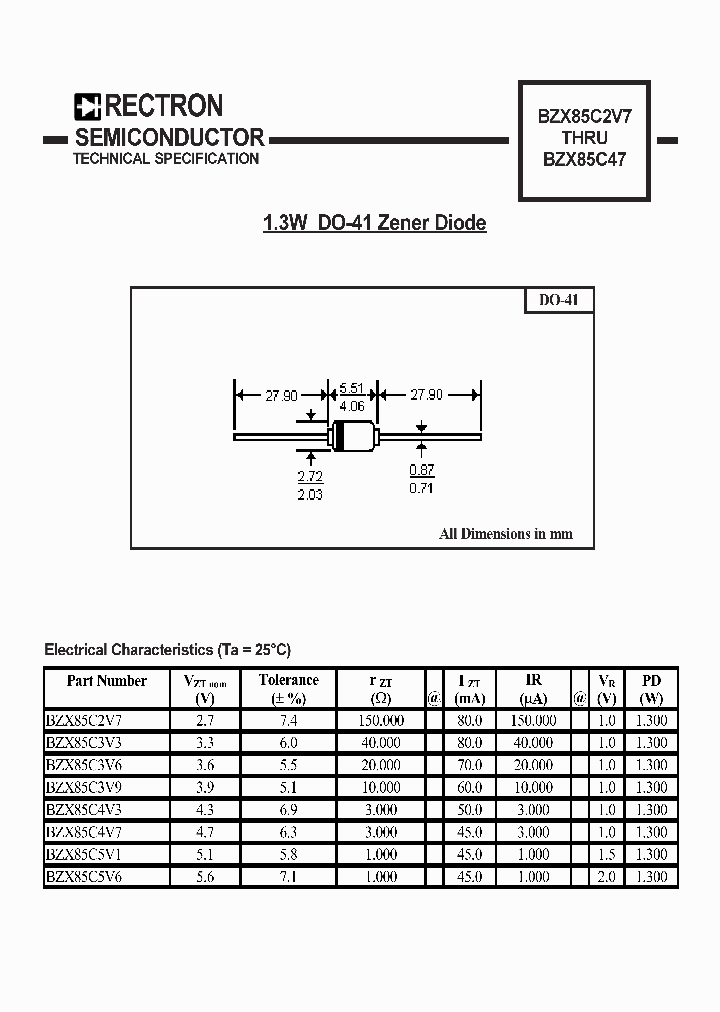 BZX85C6V2_4721186.PDF Datasheet