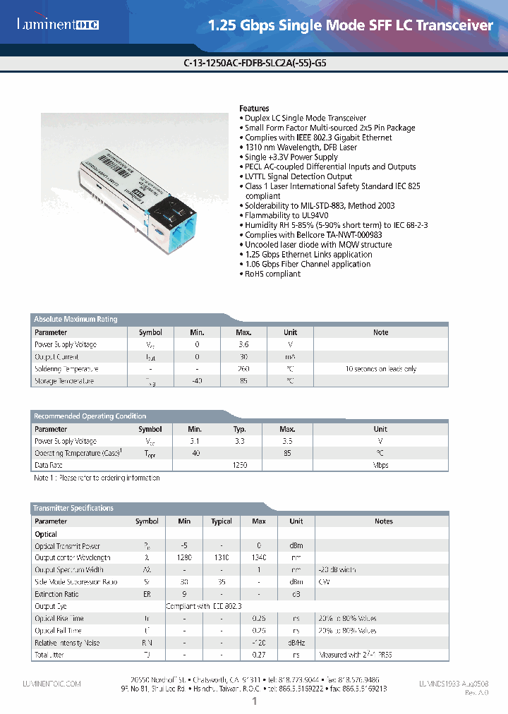 C-13-1250AC-FDFB-SLC2A-G5_4750441.PDF Datasheet