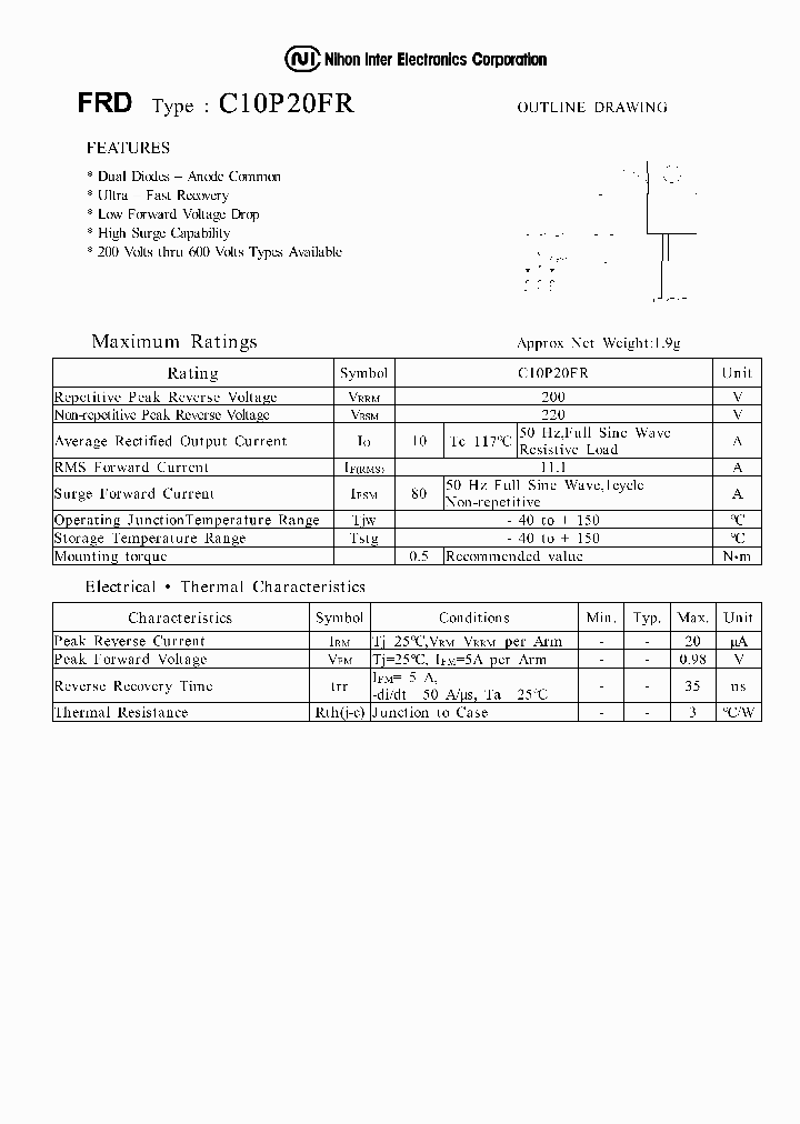 C10P20FR_4533356.PDF Datasheet