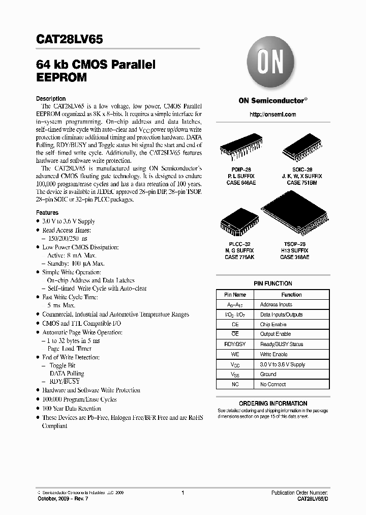 CAT28LV65WA-15T_4642163.PDF Datasheet