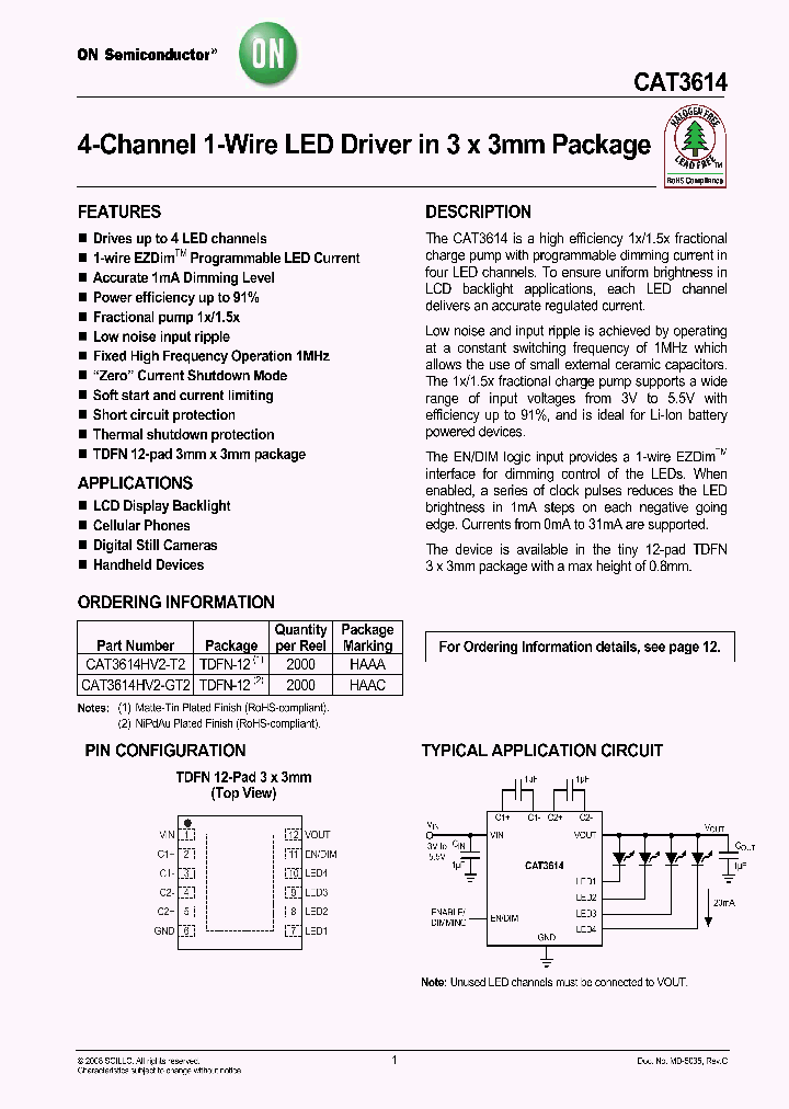 CAT3614HV2-T2_4445310.PDF Datasheet