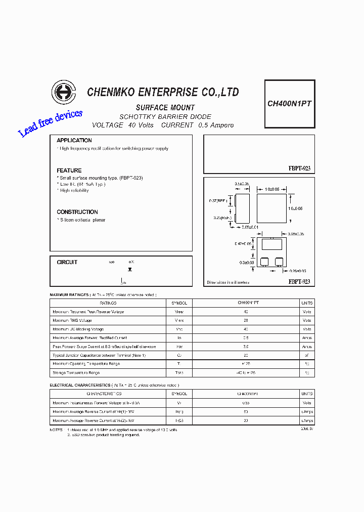 CH400N1PT_4687098.PDF Datasheet