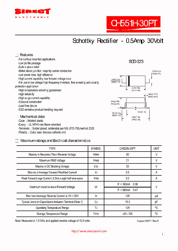 CH551H-30PT_4911831.PDF Datasheet
