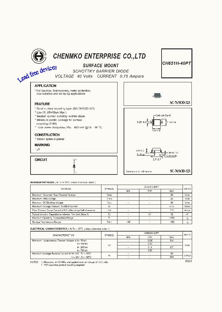 CH651H-40PT_4491195.PDF Datasheet