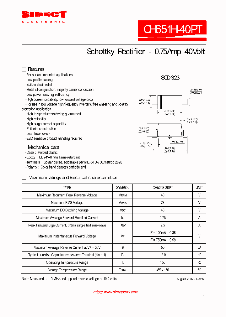 CH651H-40PT_4911832.PDF Datasheet