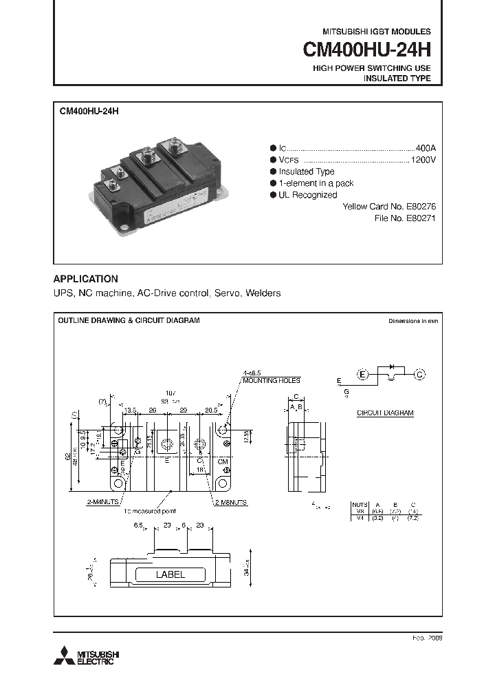 CM400HU-24H09_4880546.PDF Datasheet