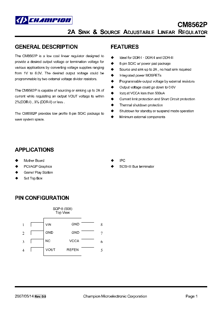 CM8562PGIS_4756264.PDF Datasheet