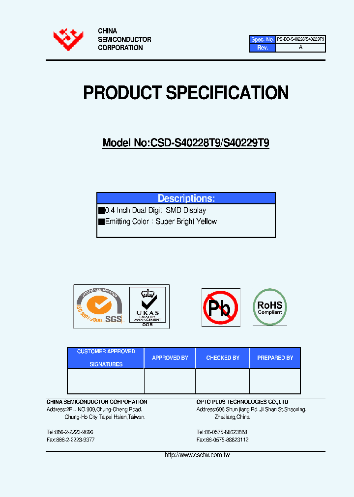CSD-S40228T9_4580342.PDF Datasheet