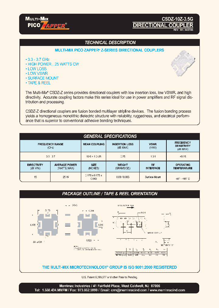 CSDZ-10Z-35G_4708982.PDF Datasheet