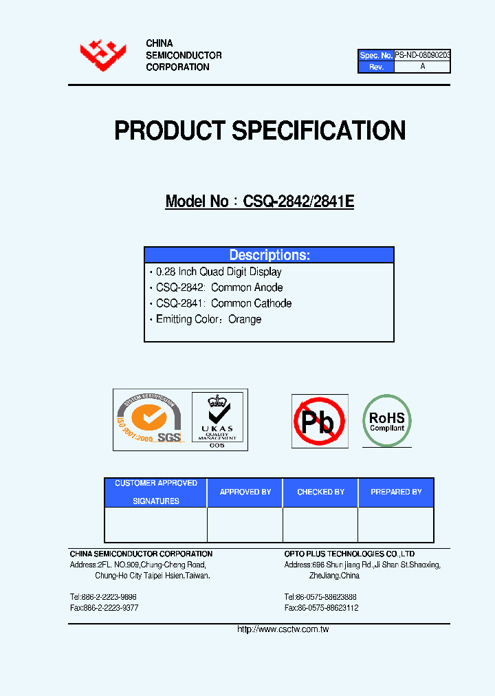 CSQ-2841_4494143.PDF Datasheet