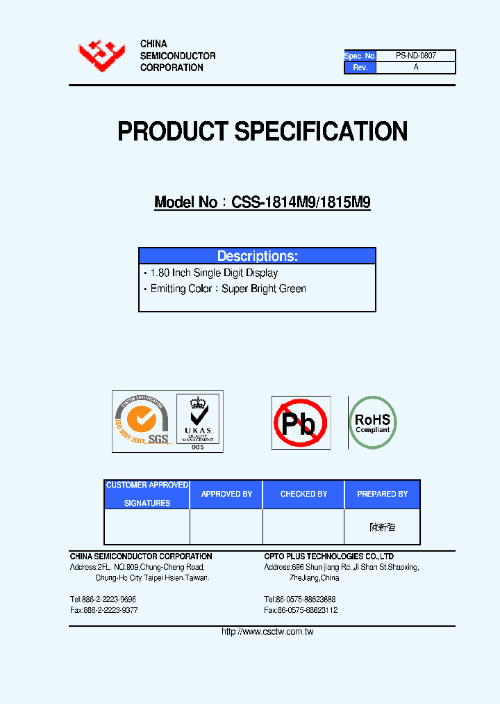 CSS-1814M9_4858938.PDF Datasheet