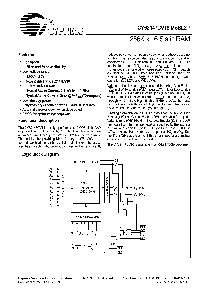 CY62147CV18_4177609.PDF Datasheet