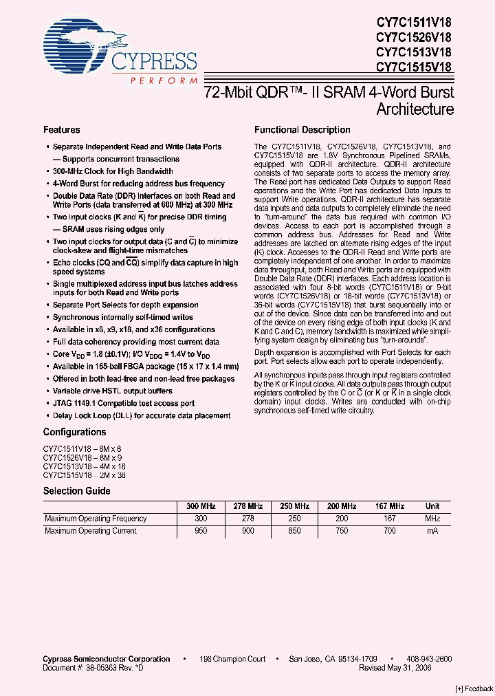 CY7C1515V18-167BZC_4375813.PDF Datasheet