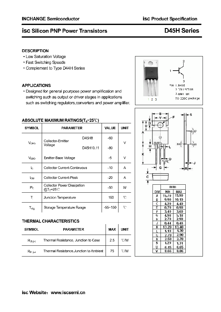 D45H_4522220.PDF Datasheet