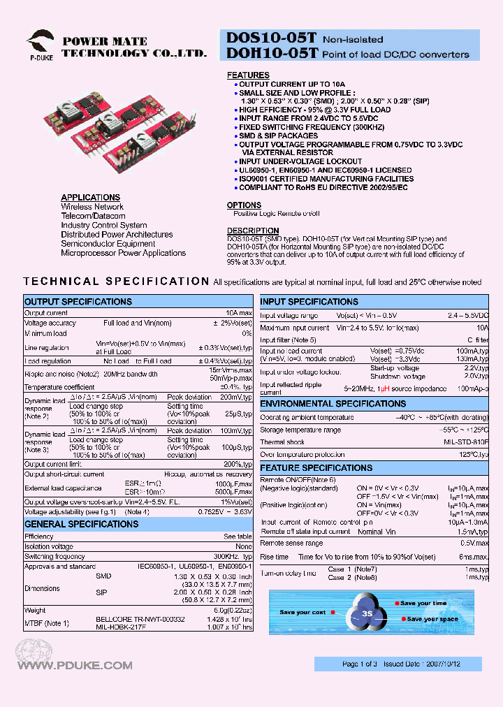 DOH10-05T_4446345.PDF Datasheet