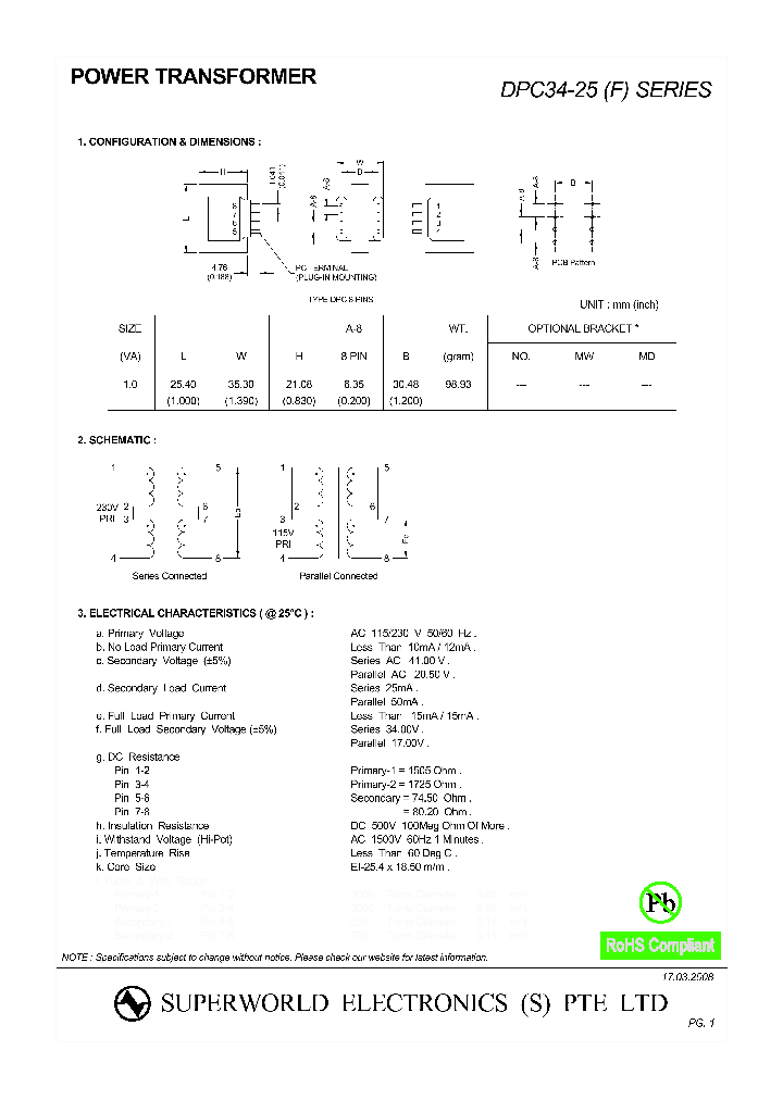 DPC34-25_4426571.PDF Datasheet