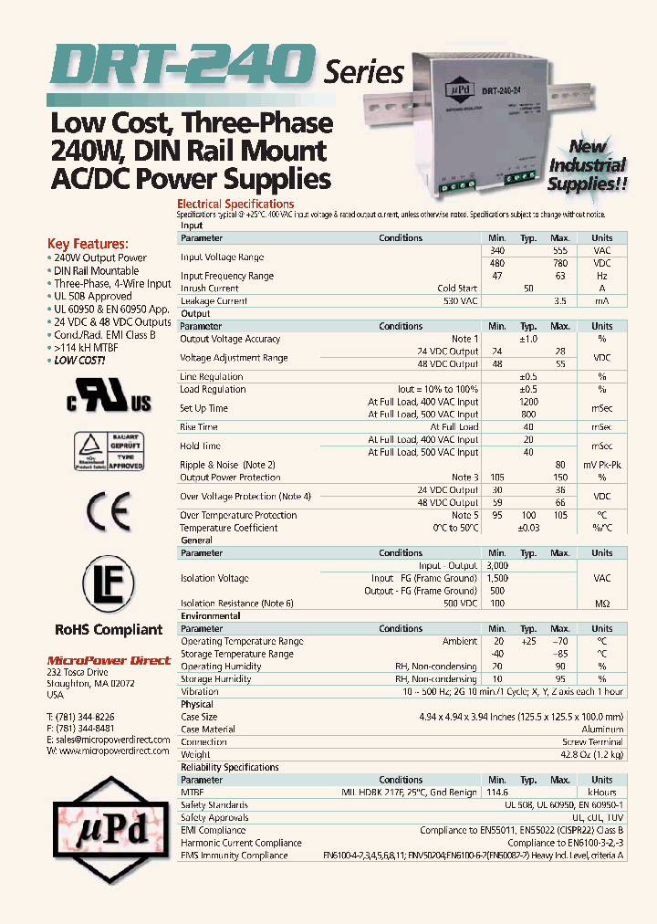 DRT-240_4636765.PDF Datasheet