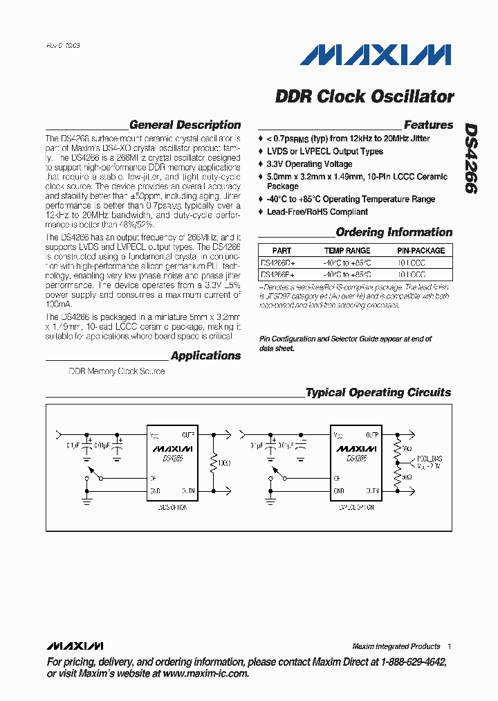 DS4266_4823754.PDF Datasheet