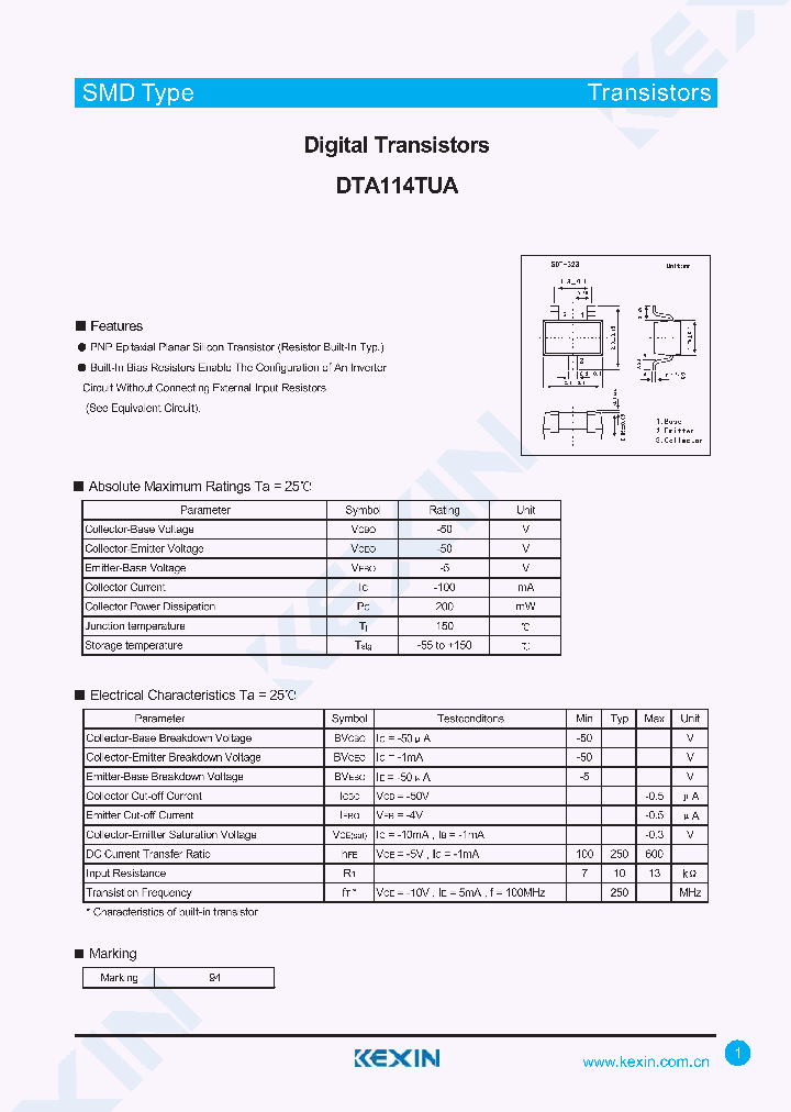 DTA114TUA_4335397.PDF Datasheet