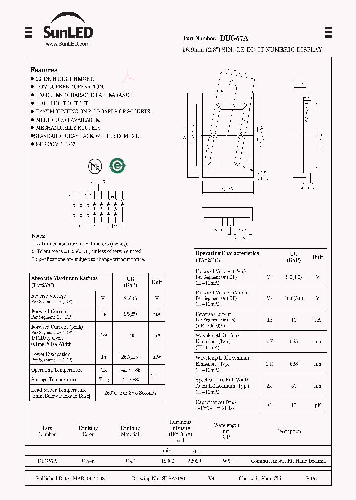 DUG57A_4491062.PDF Datasheet