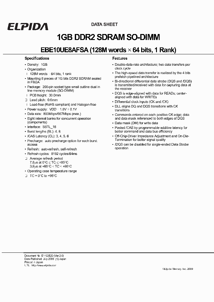 EBE10UE8AFSA_4535918.PDF Datasheet