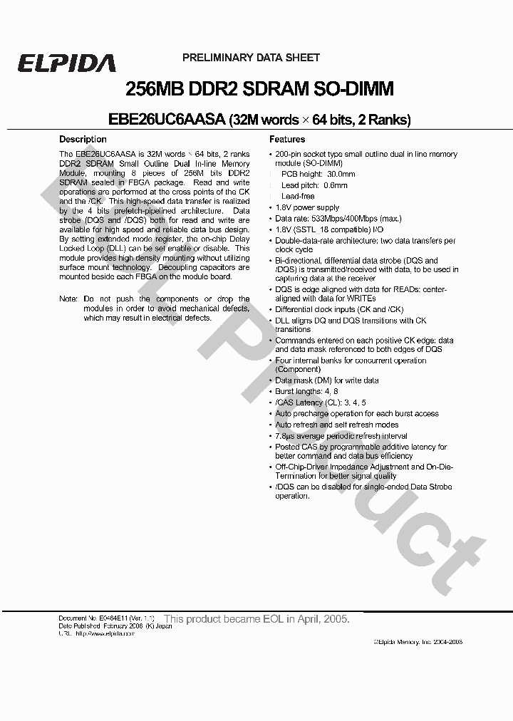 EBE26UC6AASA_4751583.PDF Datasheet