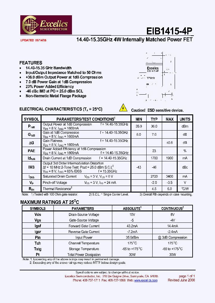 EIB1415-4P_4427466.PDF Datasheet