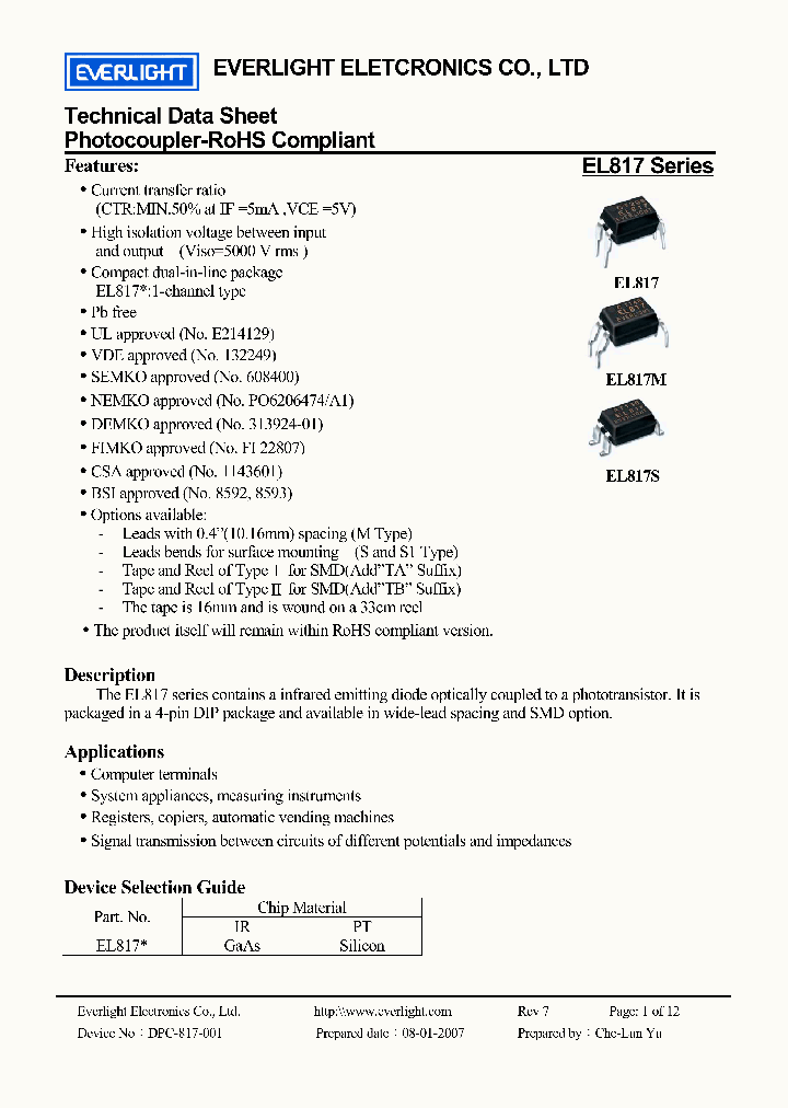 EL817S_4236659.PDF Datasheet