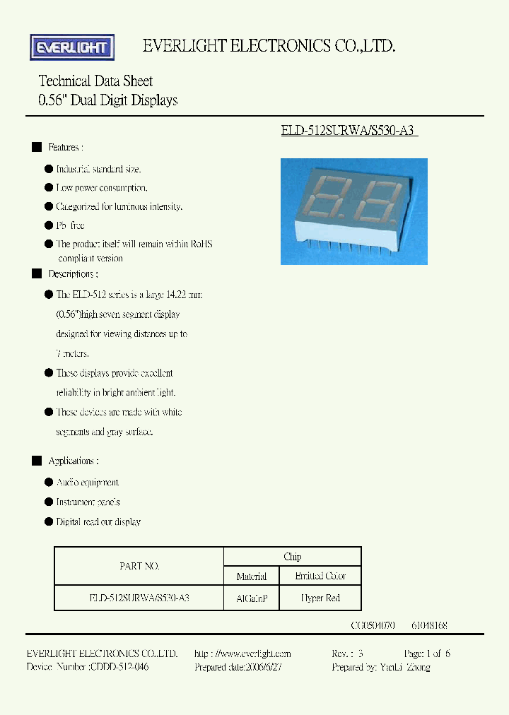 ELD-512SURWA-S530-A3_4169269.PDF Datasheet