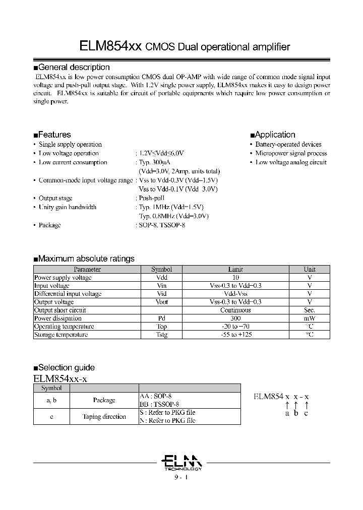 ELM854AA-N_4696716.PDF Datasheet