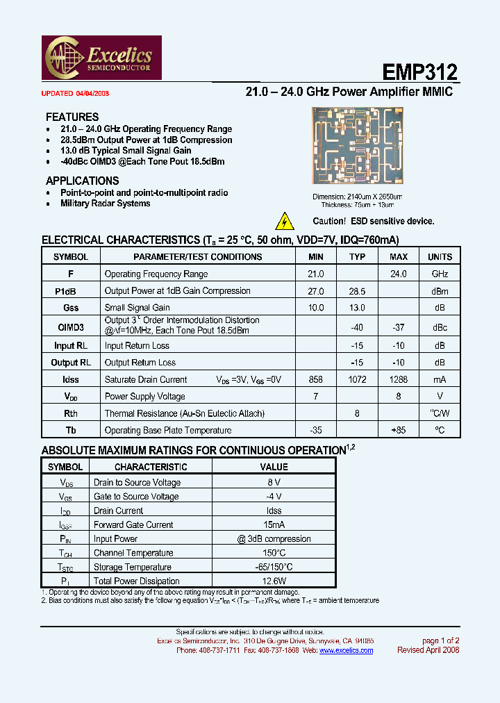 EMP312_4430523.PDF Datasheet