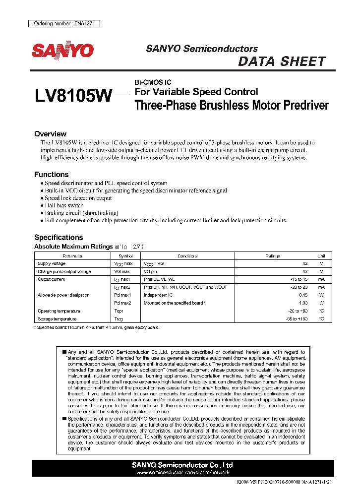 ENA1271_4787896.PDF Datasheet