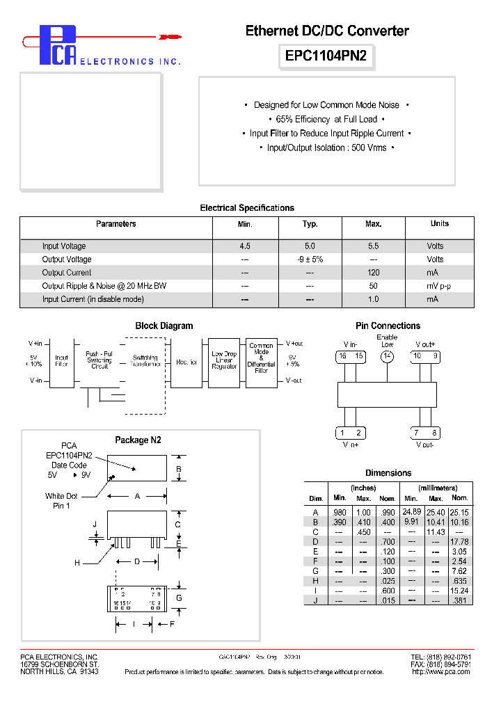 EPC1104PN2_4527762.PDF Datasheet