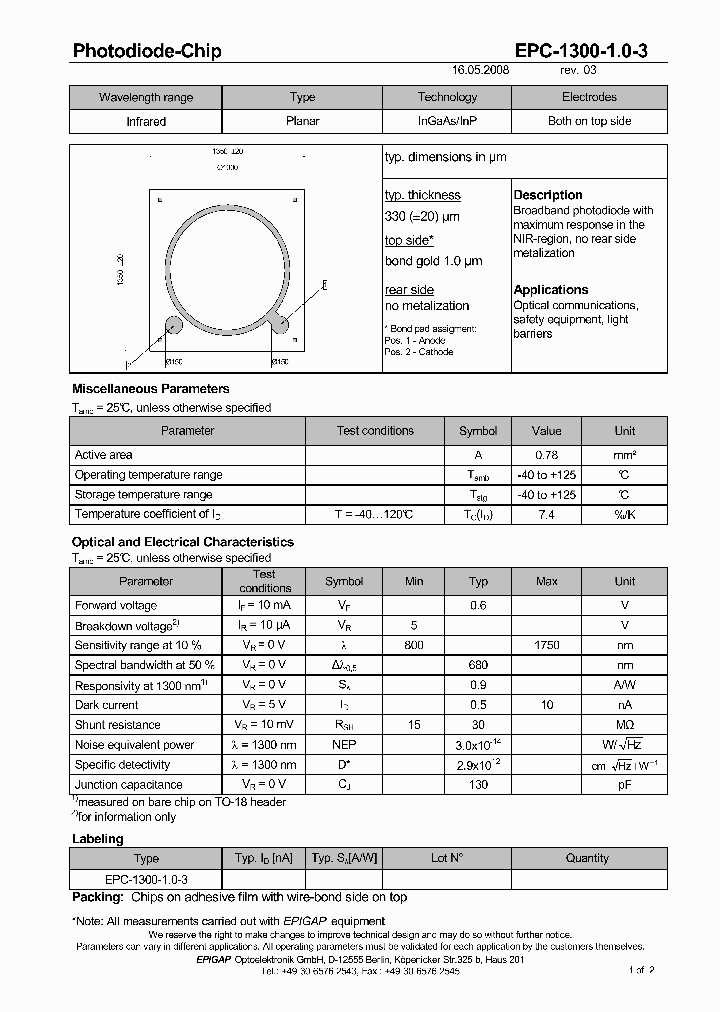 EPC-1300-10-3_4849902.PDF Datasheet