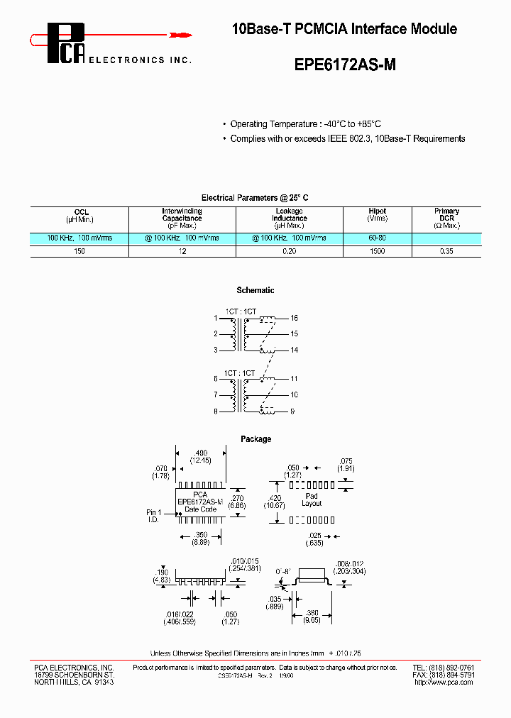 EPE6172AS-M_4199435.PDF Datasheet