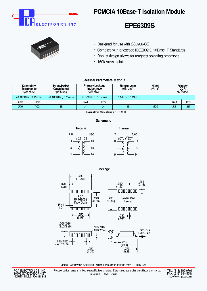 EPE6309S_4725437.PDF Datasheet