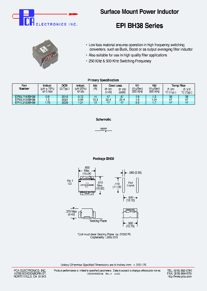 EPI0L7143BH38_4670048.PDF Datasheet