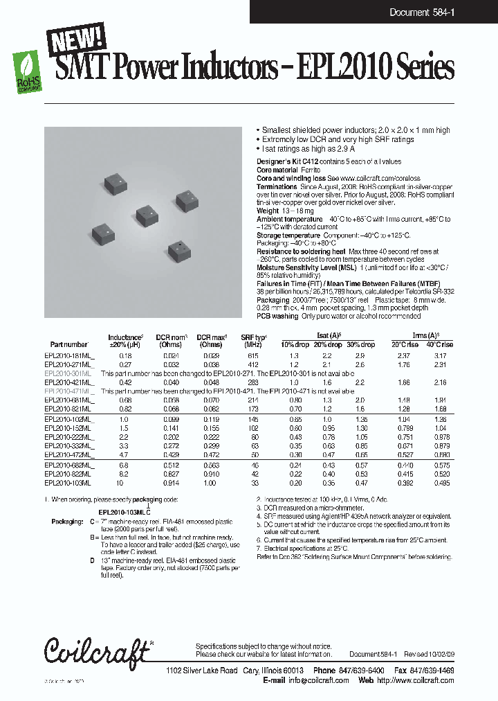 EPL2010-102ML_4596516.PDF Datasheet