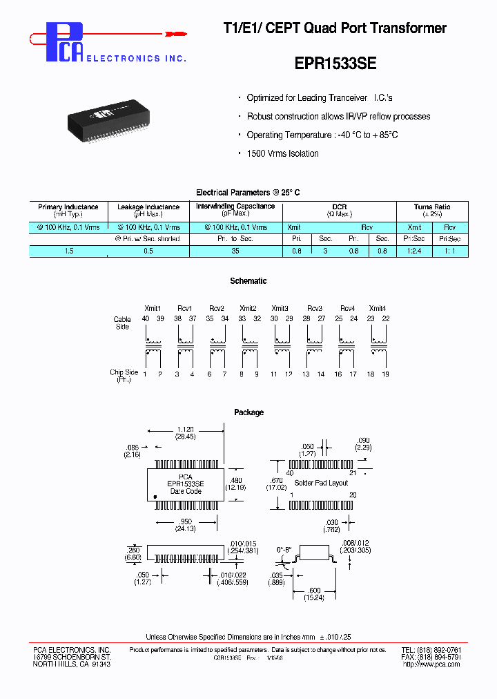 EPR1533SE_4828478.PDF Datasheet